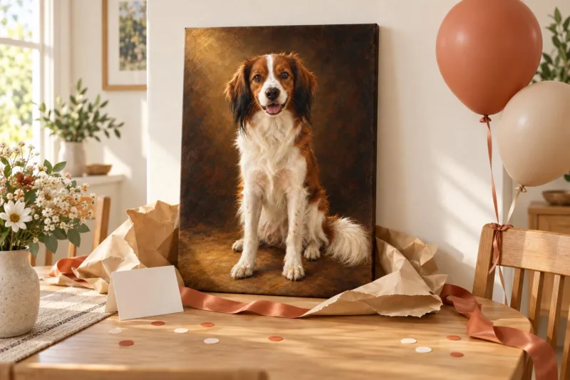 Een portret als cadeau