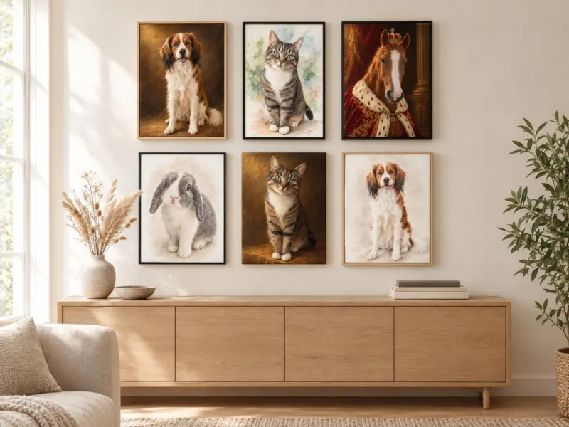 Huisdierportret van je eigen foto