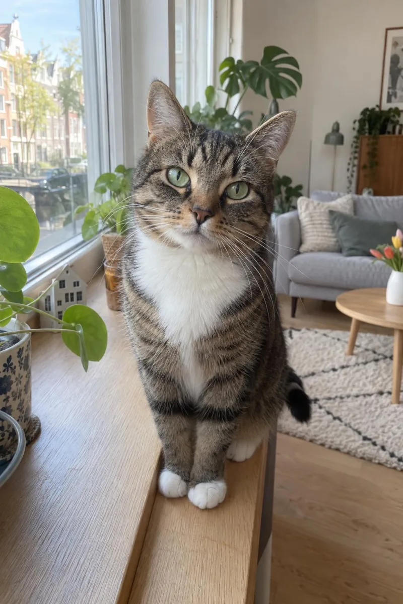 Foto van een kat
